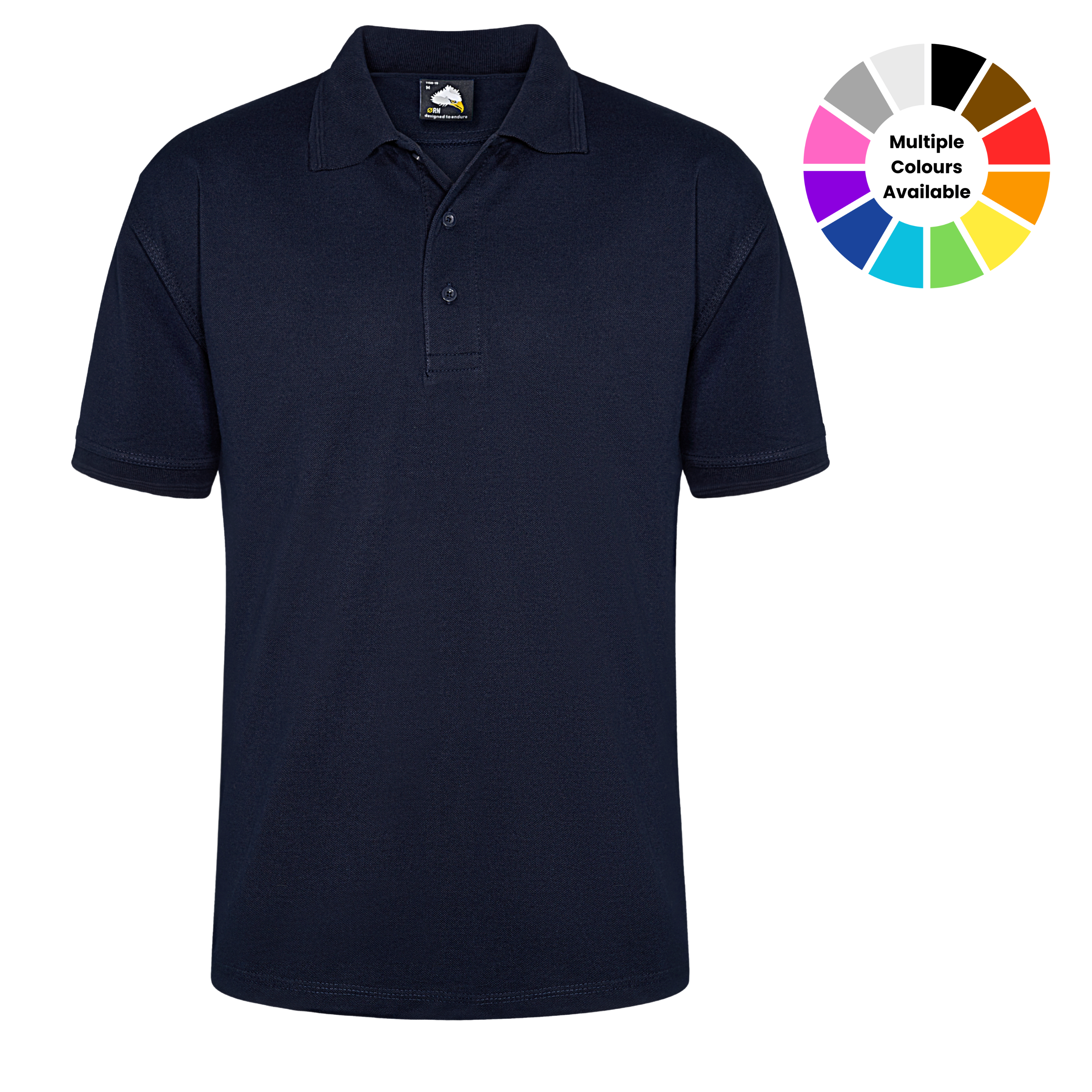 Orn Eagle Premium Polo Shirt, Navy