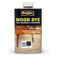 Rustins Wood Dye Ebony 250ml