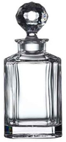 Crystal Decanter (Whisky/Square) 28oz 0.8L Carton of 1