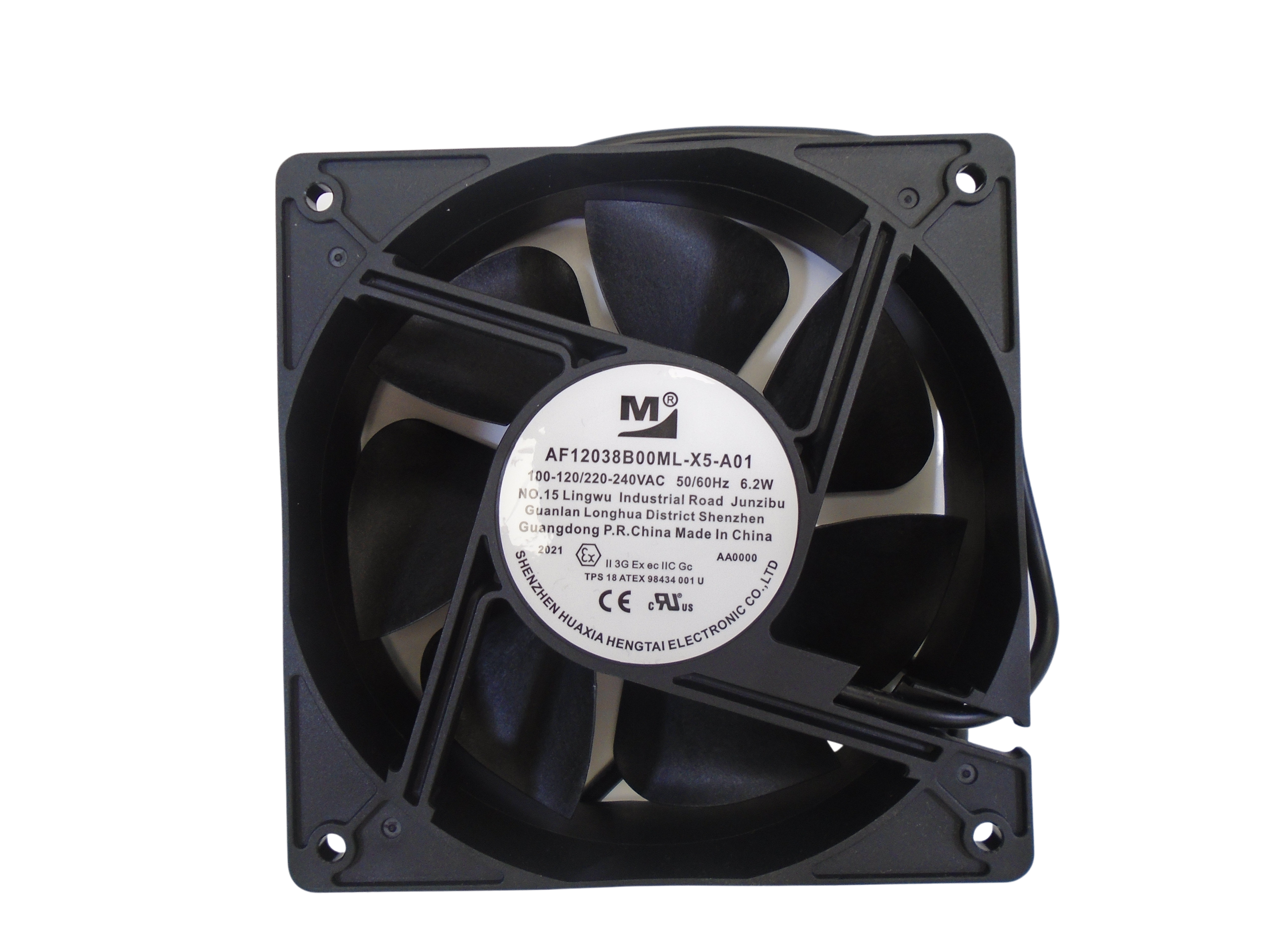 EVAPORATOR FAN 120 X 120 X 38 IP55 ATEX - 2014 TO PRESENT