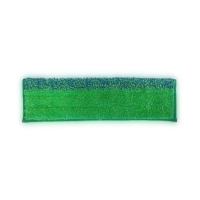 Microfibre Flat Mop Head Cover General Purpose Green 40cm