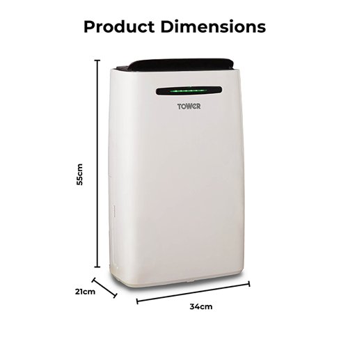 Tower 20L Dehumidifier | T674004