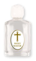 Glass Holy Water Bottle/2 1/2 inch   (3158)
