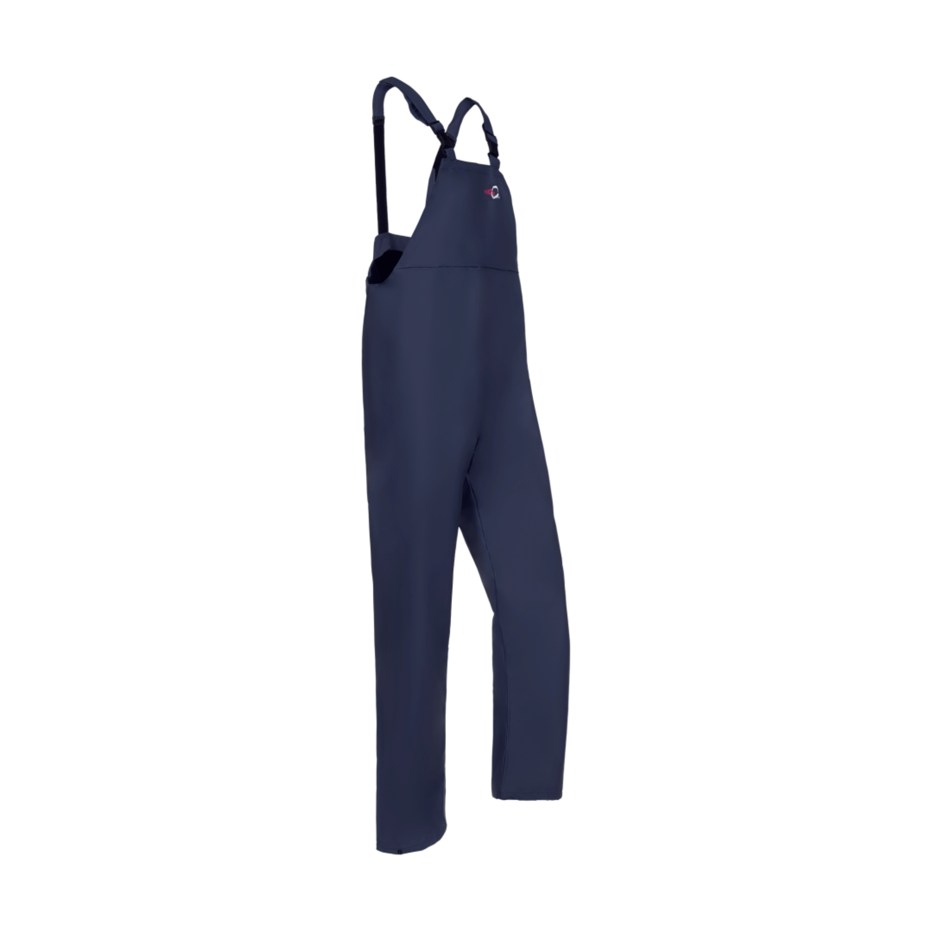 LOUISIANA BIB AND BRACE TROUSER, NAVYFLEXOTHANE CLASSIC