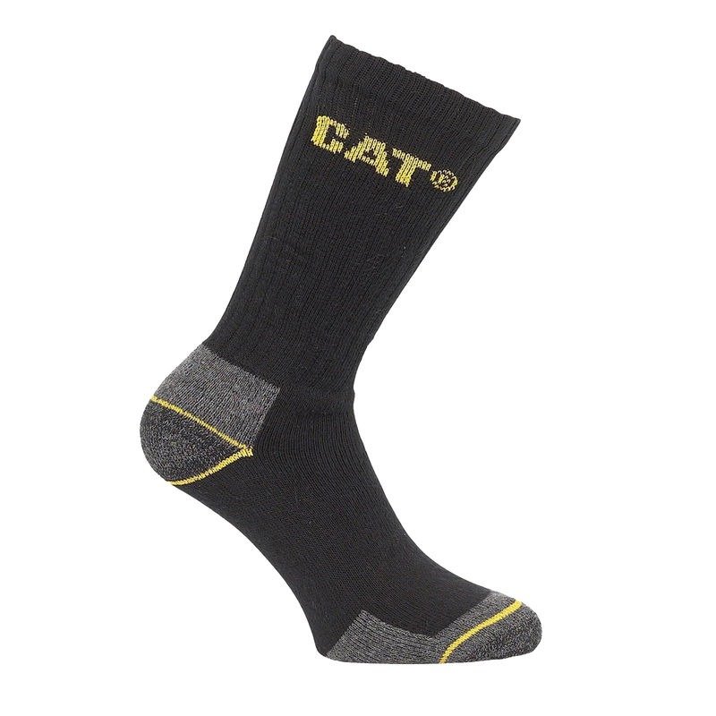 CATERPILLAR CAT CREW SOCKS 3PR PKS