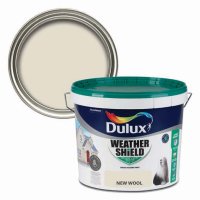 Weathershield New Wool Colour Swatch & 10L Paint Bucket