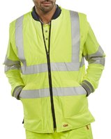 Reversible Yellow/Navy Hi-Vis Bodywarmer