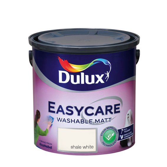 Dulux Easycare Washable Matt Shale White Paint Pat McDonnell Paints