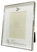 Photo Frame/White Finish/Confirmation   (F46626)