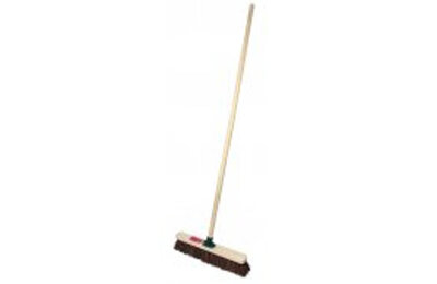 Stiff Sweeping Broom Complete 18in