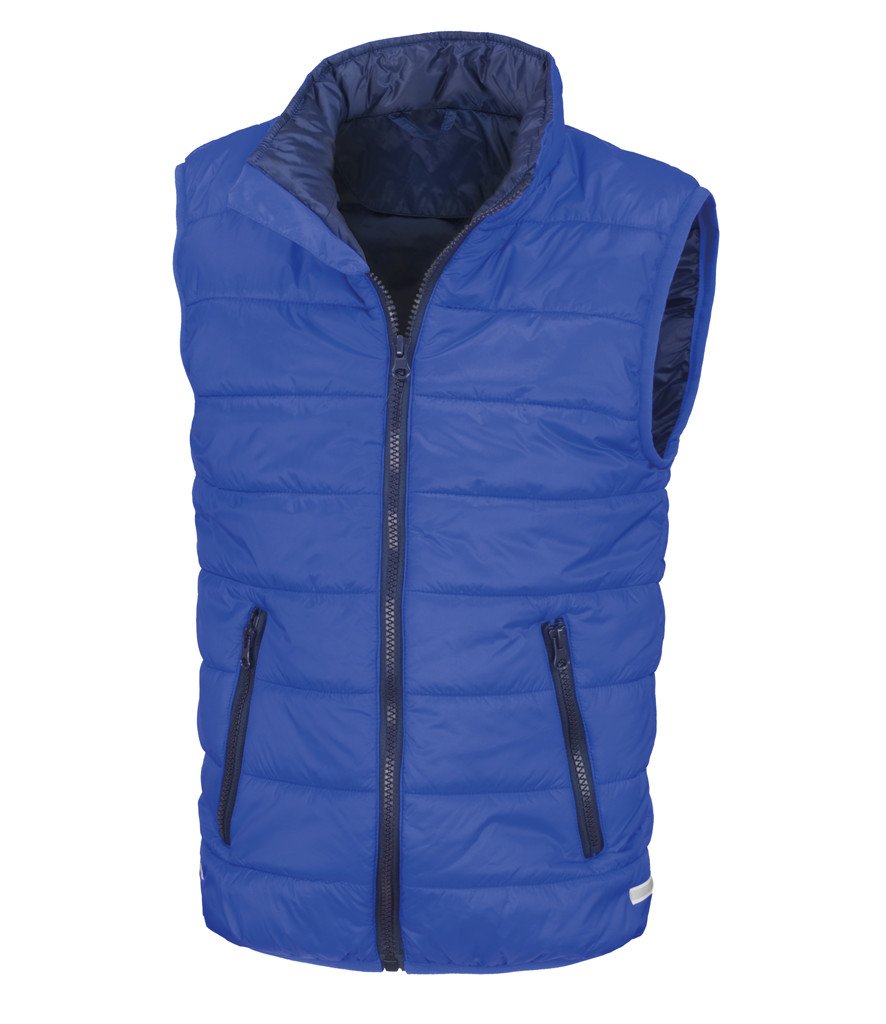RESULT CORE KIDS PADDED BODYWARMER