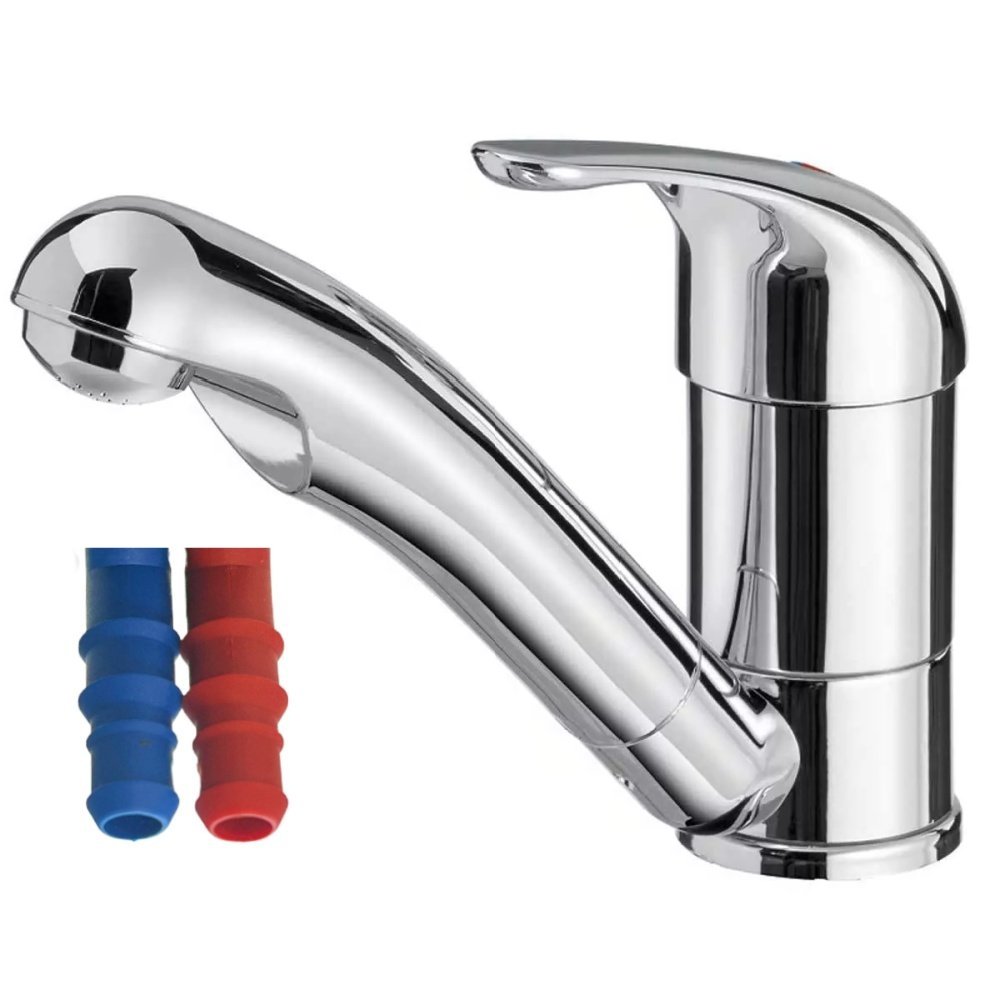 Reich Carino Mixer Tap (Chrome - Serrated Fittings) 