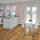 Teka Livorno - European Oak Country - Natural Plank - 180mm 14/3mm 1800mm - Price Per Sq. Yard.