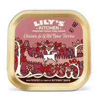Lilys Kitchen Dog Tray Venison & Wild Boar Terrine 10x150gm