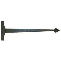 33233 - Black 36 Inch Barn Door T Hinge (Pair)