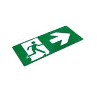 EXIT BOX spare running man legend RIGHT