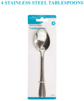 ASHLEY STAINLESS STEEL TABLESPOONS