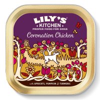 Lilys Kitchen Dog Tray Coronation Chicken 10x150g