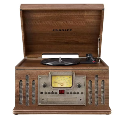 Crosley Musician 8-in-1 Record Player - Walnut | CR704B-WA