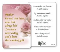 Prayer Card - Mother   (71854)