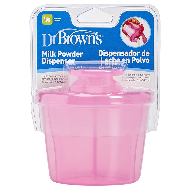 Dr Browns Pink Milk Powder Dispenser