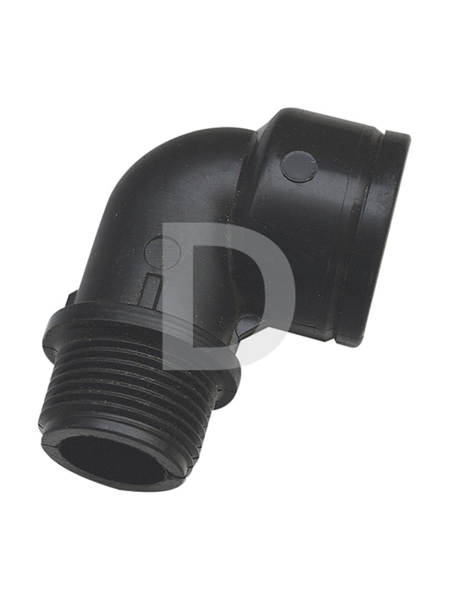PP Male x Female Threaded Elbow