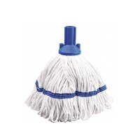 Exel Revolution Socket Mop Head Push Fit 300g Blue