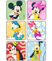 Medibadge Mickey & Friends Stickers 75pk - DMI Ireland's Leading Dental Supplier - Next Day Delivery