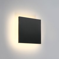 ONE LIGHT SQUARE ANTHRACITE WALL LED 7W WW IP54 | LV1202.0646