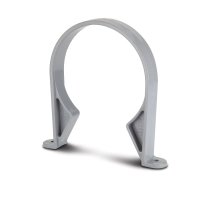 POLYPIPE SC45 GREY SOCKET BRACKET 110mm SOIL