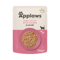 Applaws Cat Pouch Tuna & Pacific Prawn 70g x 12