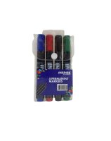 Permanent Marker Assorted - 4pk