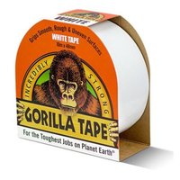 Gorilla Tape 10m x 48mm
Tough Double Adhesive Tape
(White)