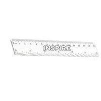 Inspire Plastic Ruler 15cm/6"
