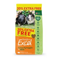 Burgess Excel Guinea Pig Nuggets with Mint 4x1.8kg