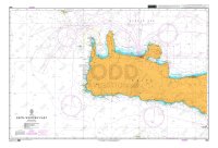ADMIRALTY Chart - 3681 Kriti, Western Part
