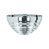 120mm Darling Half Bowl (Silver)