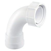 MCALPINE S1 1.1/4" 90DG BEND BSP MALE BSP NUT