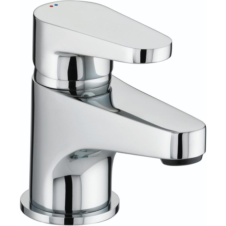 Bristan Quest Basin Mixer with Clicker Waste Chrome QST BAS C