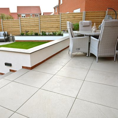 Tippers Porcelain Paving Burlingstone Marfil 900mm x 600mm x 20mm