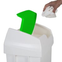 plastic swing bin