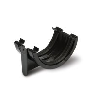 Polypipe RR102 Black Union Bracket Half Round 112mm