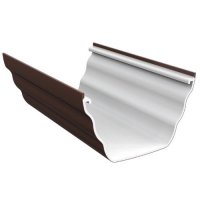 Ogee Gutter length Brown ogee guttering system, ogee gutters, building plastics
