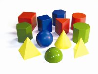 Large 3D Geometric Shapes (17 piece)
