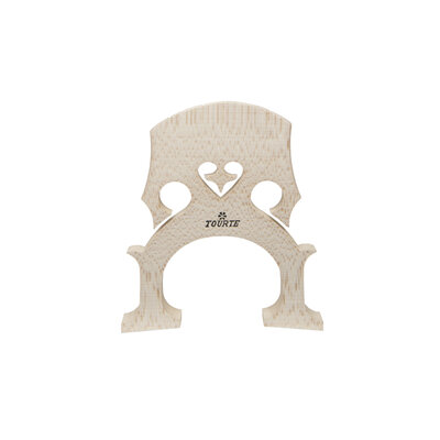 Cello bridge fitted, Tourte