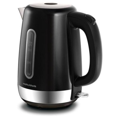 Morphy Richards Equip Black Jug Kettle 1.7L | 102783