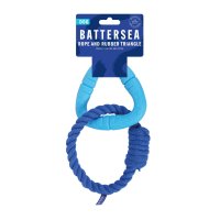 Rosewood Battersea Dog Rope and Rubber Triangle 1x4