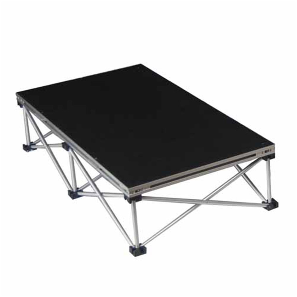 Prostage Eco-Stage 1m x 0.5m Carpet Covered Stage Platform
