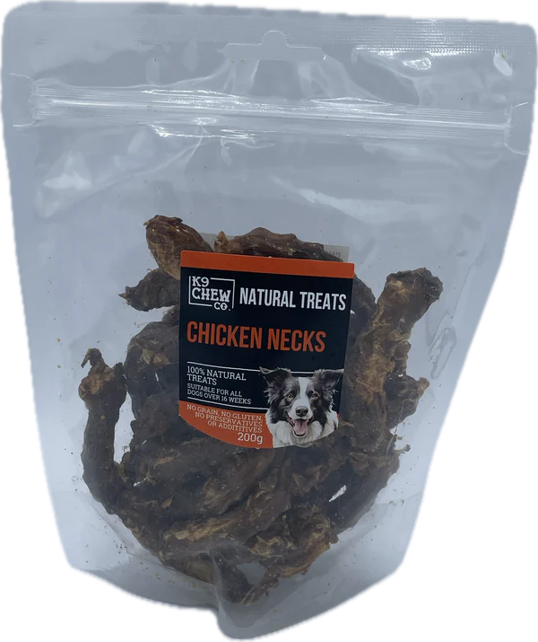 K9 Chew Co. Chicken Necks 200g x 1