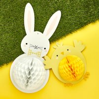 Bunny & Chick Honeycombs - Pack of 2